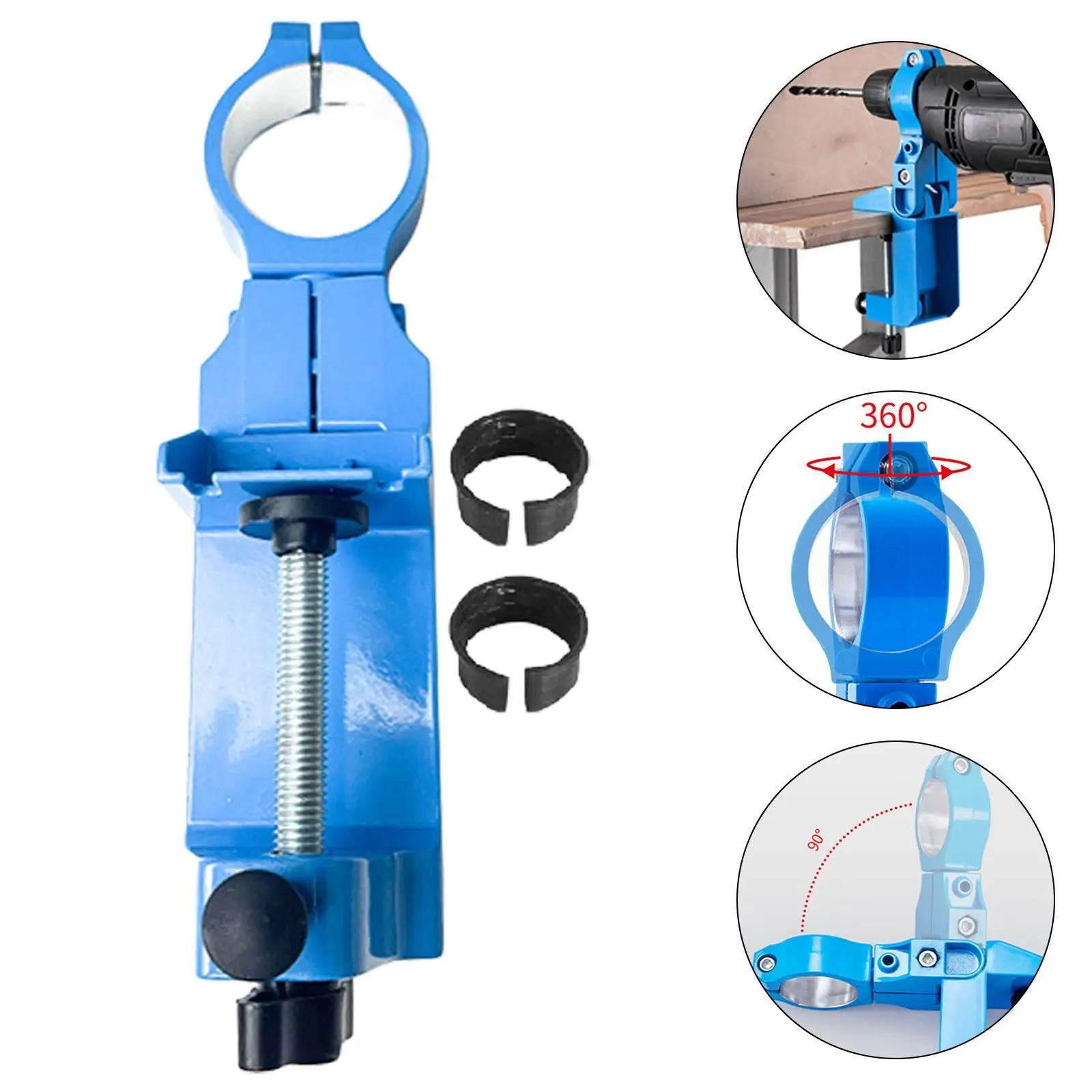 

360 Degree Adjustable Drill Stand Electric Grinder Stand for Workbench