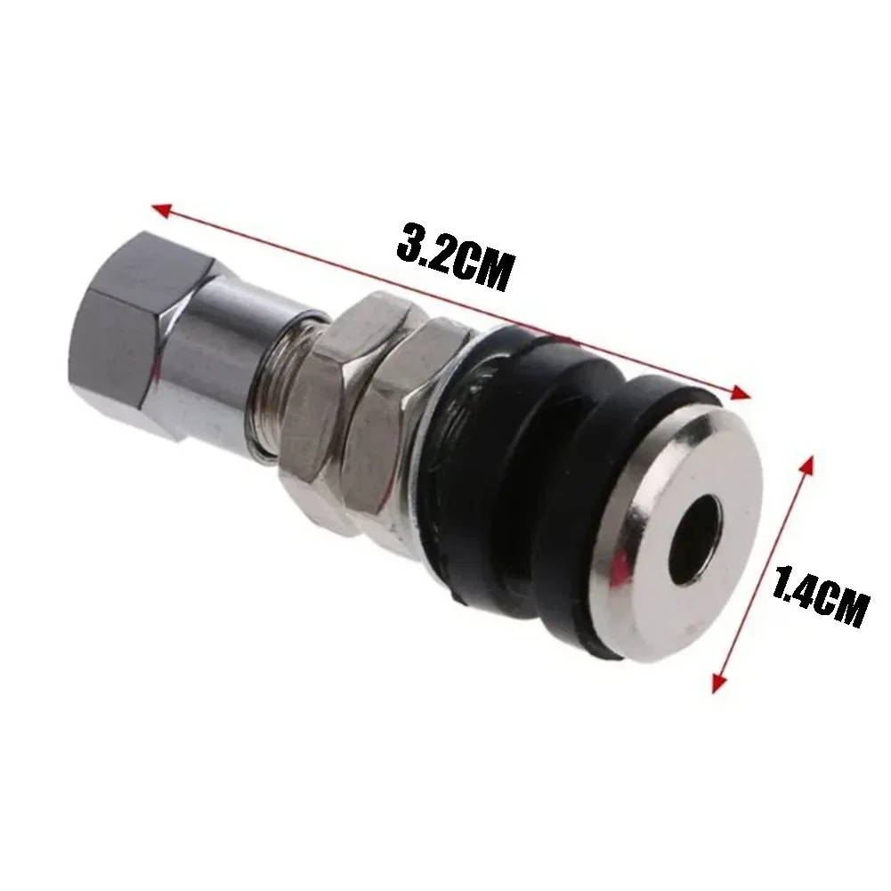 Brand New Tubeless Valve Dust Cap Bolt-in Car For Motorcycle High Reliability No Stable Characteristics Stem Tire Tube Parts