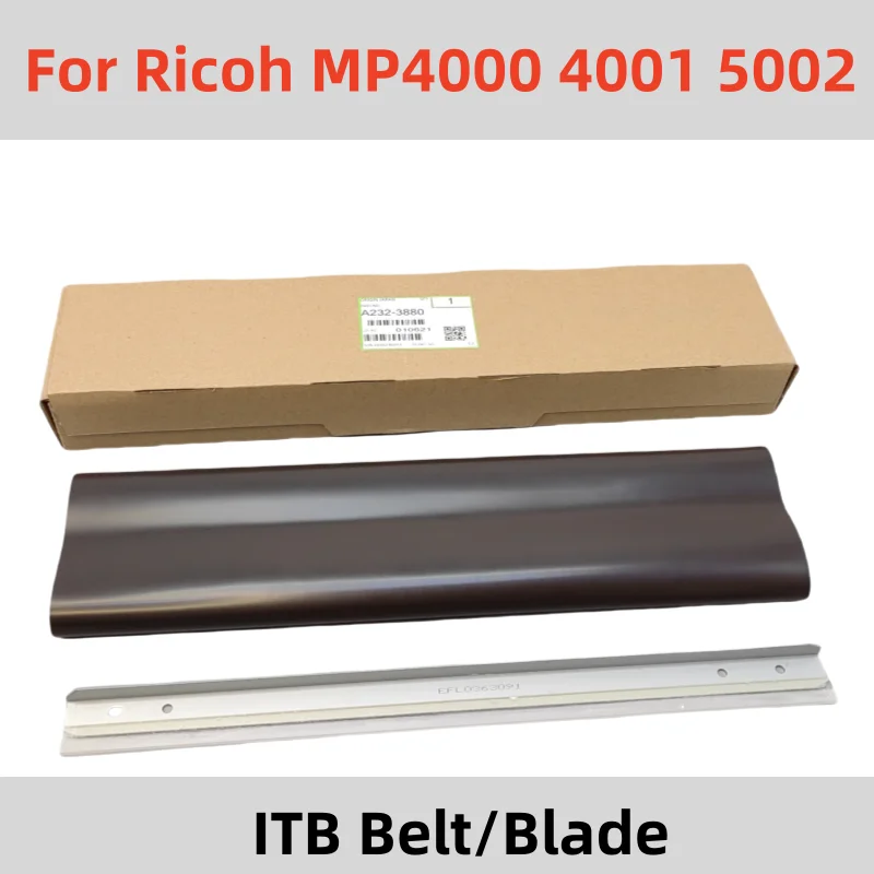 1Set ITB Transfer Belt  A232-3880 Transfer Belt Cleaning Blade AD04-1135 For Ricoh Aficio mp5000b mp4000b Mp 4000 4002 5000 5001