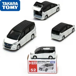 TAKARA TOMY-Alloy Nissan Serena E-pover Modelo Carro, MPV Play Veículo, Fan Favoritos Presentes para Crianças, Coleção Display