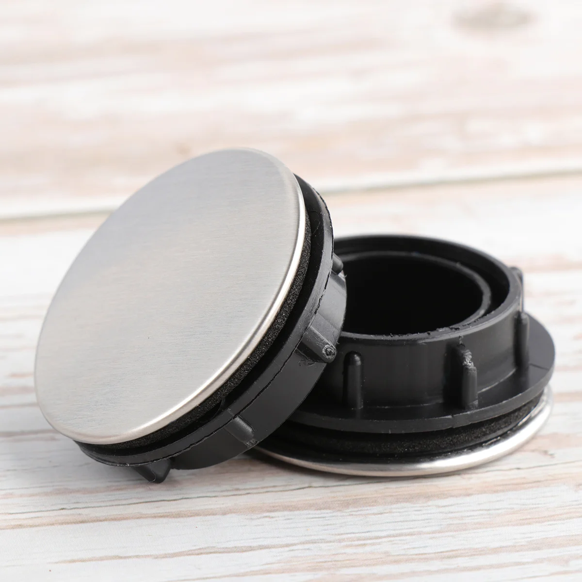 

5pcs Stainless Steel Covers Accessories Decorative For Bathroom Sprayer Soap Dispenser Overflow Basin Holes Plug Disposal