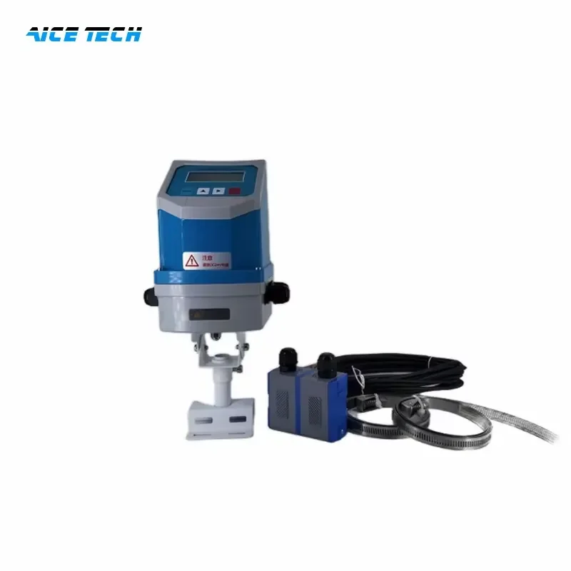 for Battery Powered Integrated Externally Clamped Variable Area Water Flowmeter Plug-in Stainless Steel