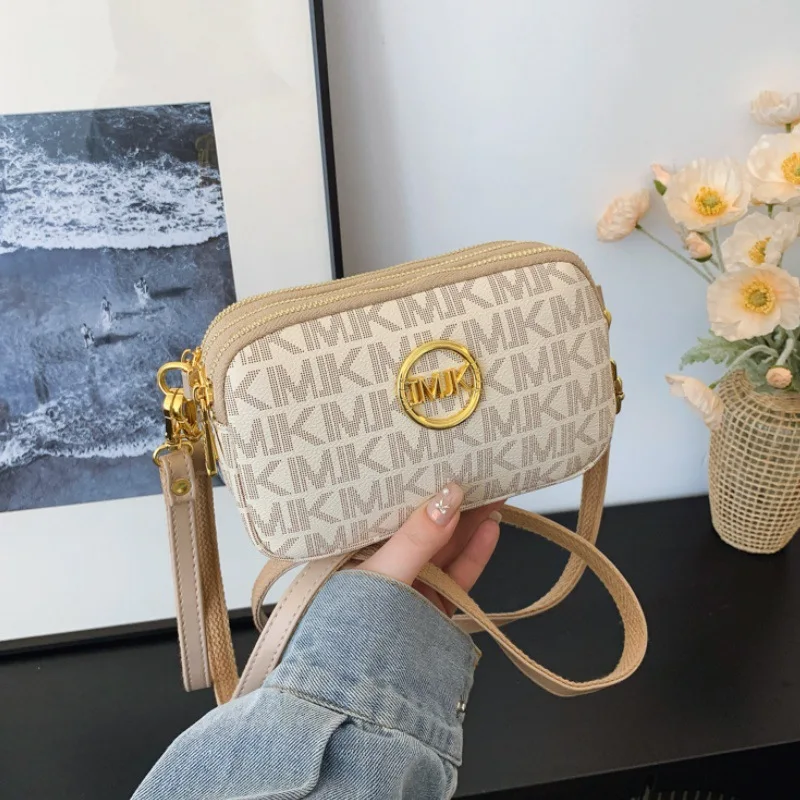 حقيبة كاميرا فاخرة جديدة 2025 - حزمة صدر كروس نسائية مطبوعة بتصميم كلاسيكي، نمط كتف محمول متعدد الاستخدامات #2