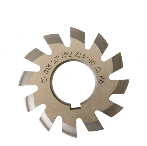 Bevel gear milling cutter M4 M5 M6 M8 M10 Modulus PA20 degrees NO.1-NO.8 8pcs/set HSS Disc milling cutter