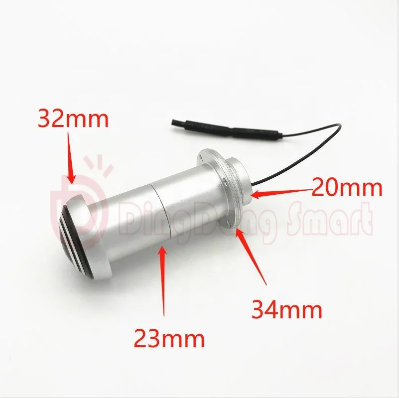 New Design 2MP 1080P CMOS H265 Fisheye Lens 180Degree CCTV Peephole Door Mini Wifi IP Camera with Cloud Storage