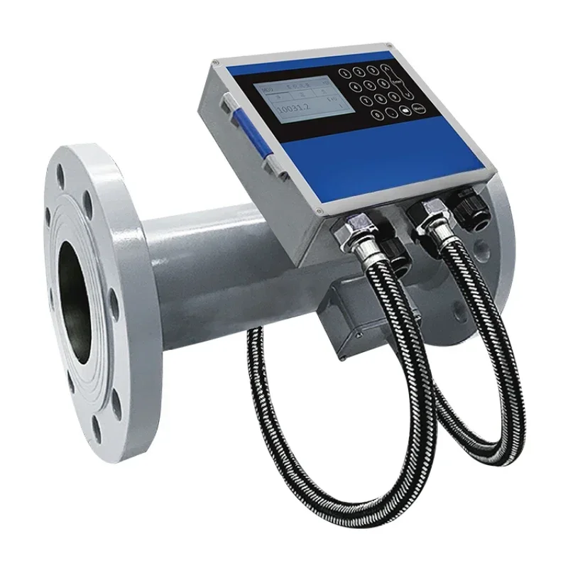 

Fixed Ultrasonic Flow Meter RS485 MODBUS 25mm~1200mm Water Flow Ultrasonic calorimeter