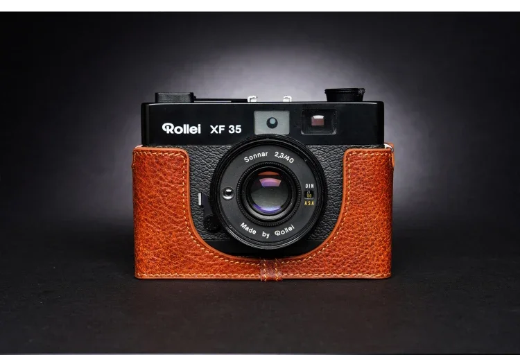 Дизайн для Rollei XF35 Voigtlander VF135 сумка ручной работы из натуральной кожи для фотоаппарата