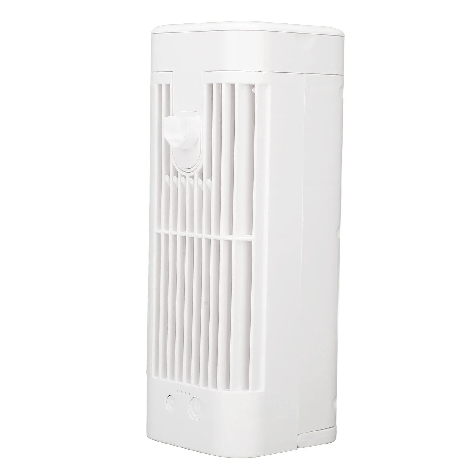 가벼운 USB 플러그가 있는 휴대용 에어컨 3단 듀얼 팬 120mL 대형 물 탱크가 있는 휴대용 미니 공기 냉각기