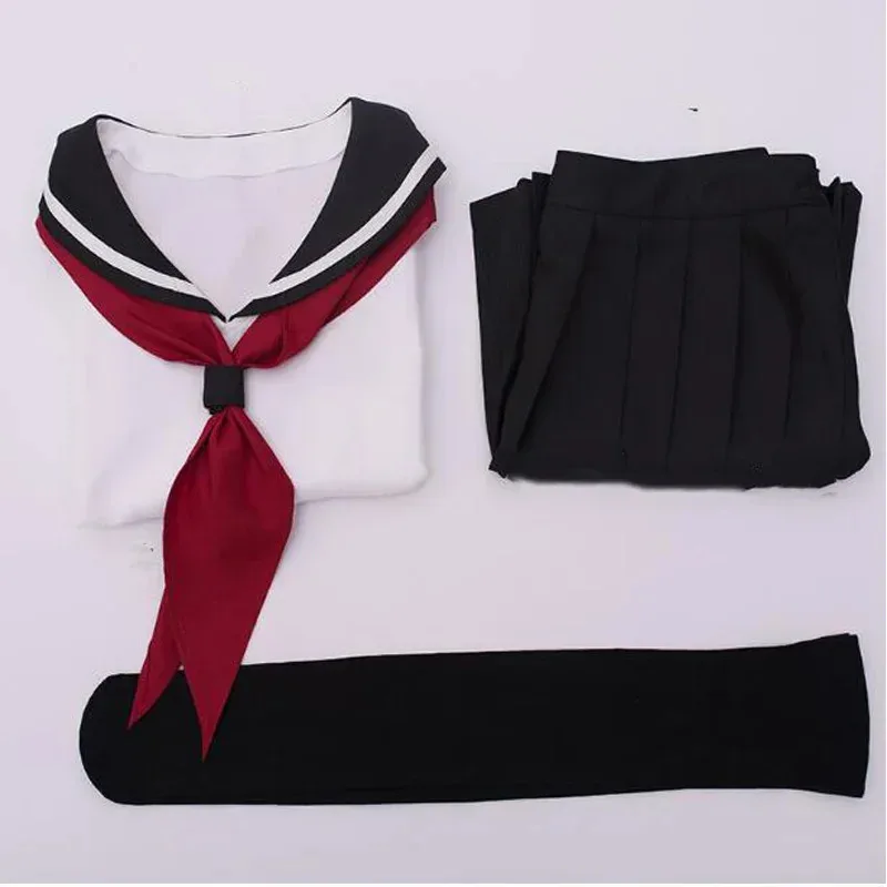 Anime Bungo Stray Dogs Naomi Tanizaki Costume Women School Uniform Shoes Top Skirt Outfit Girl JK Party Cosplay W HD9x;4'b,5;y,8 view 5