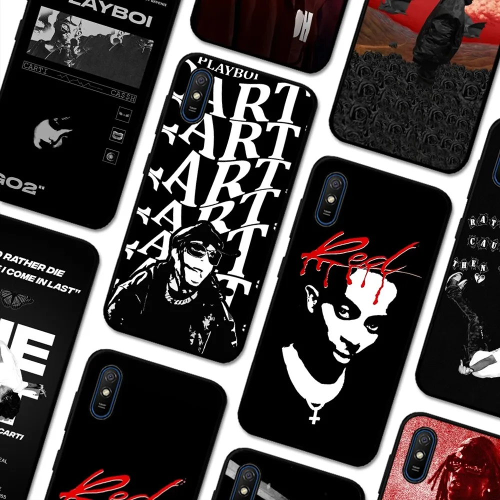 Playboi Carti Rapper Phone Case For Redmi 5 6 7 8 9 10 plus pro 6 7 8 9 A GO K20 K30 K40 pro plus F3 Fundas