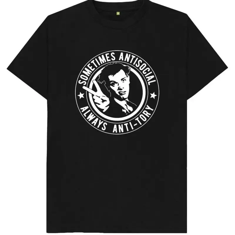 Sometimes Social Never Anti Tory T Shirt