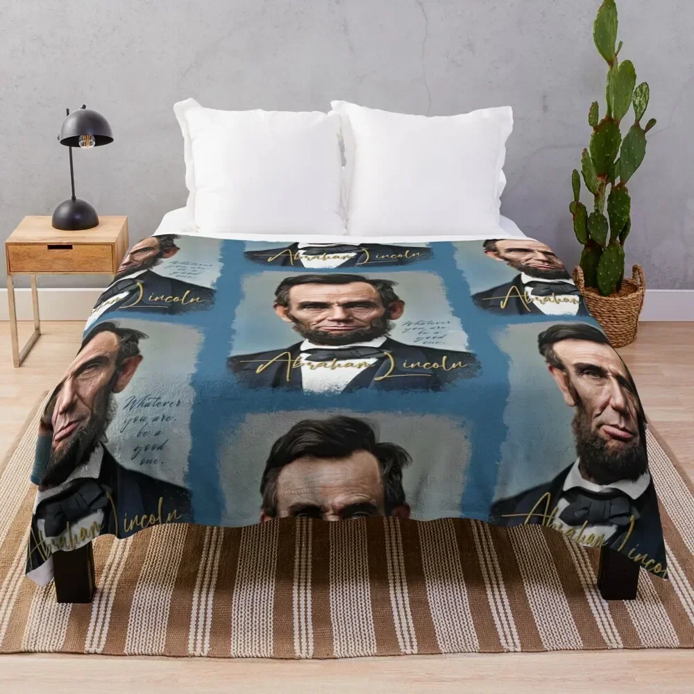 

Abraham Lincoln Throw Blanket