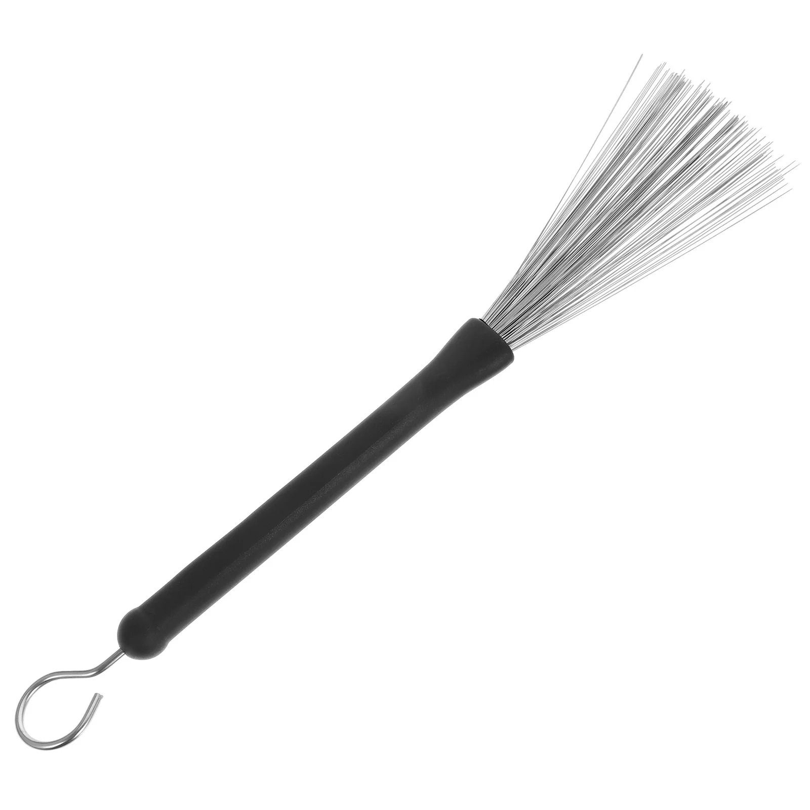 Brosse de tambour en fil rétractable en acier inoxydable, pour tambour de nettoyage de Percussion de Jazz, brosse spéciale de Percussion pour batterie