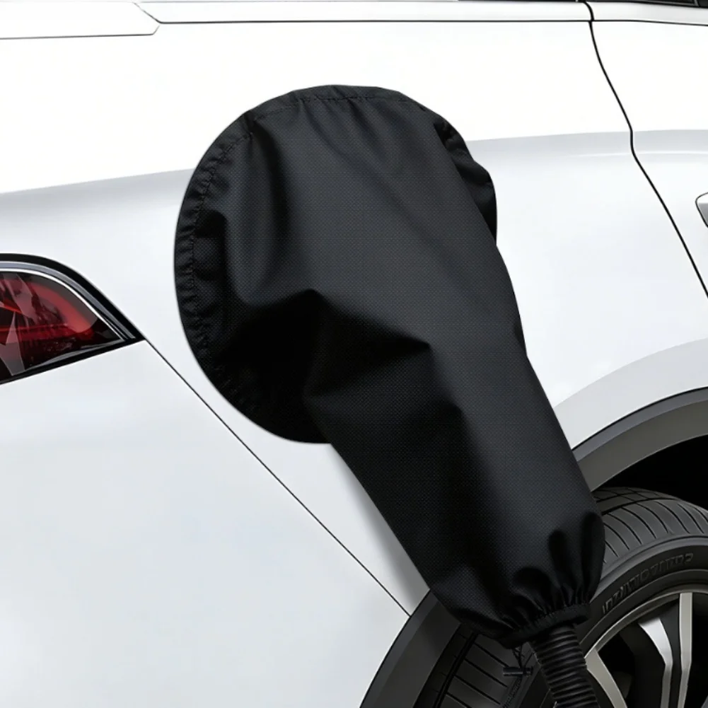 Waterproof Outdoor EV Charger Cover with Magnetic Fastening System Fits Standard Electric Vehicle Charging Connectors
