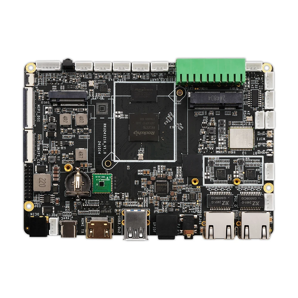 Geniatech DB3576 Supports Android Linux Debian Compact 3.5 Inch IoT Single-board Rockchip RK3576 Industry Development Board