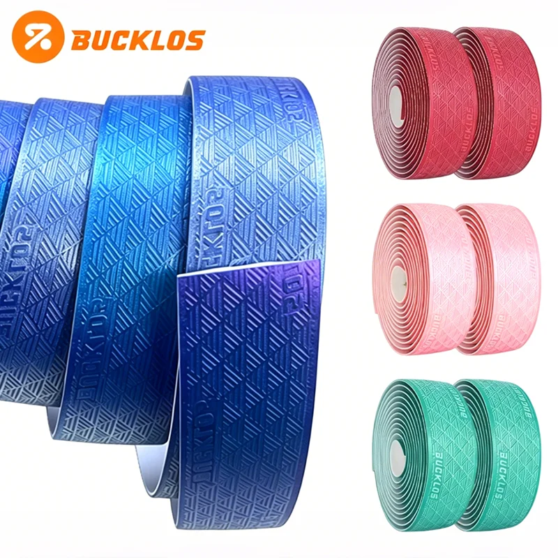 BUCKLOS Road Bike Bar Tape Bicycle Handlebar Cover Bicycle Handle Tapes Cycling Handlebar Strap EVA PU Racing Bike Wrap Bar Tape
