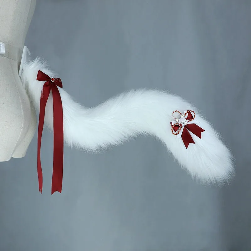 Peluche Pelliccia sintetica Volpe Orecchio di gatto Cerchietti per capelli Cosplay Fascia per capelli Donna Ragazza Masquerade Party Copricapo Accessori per capelli