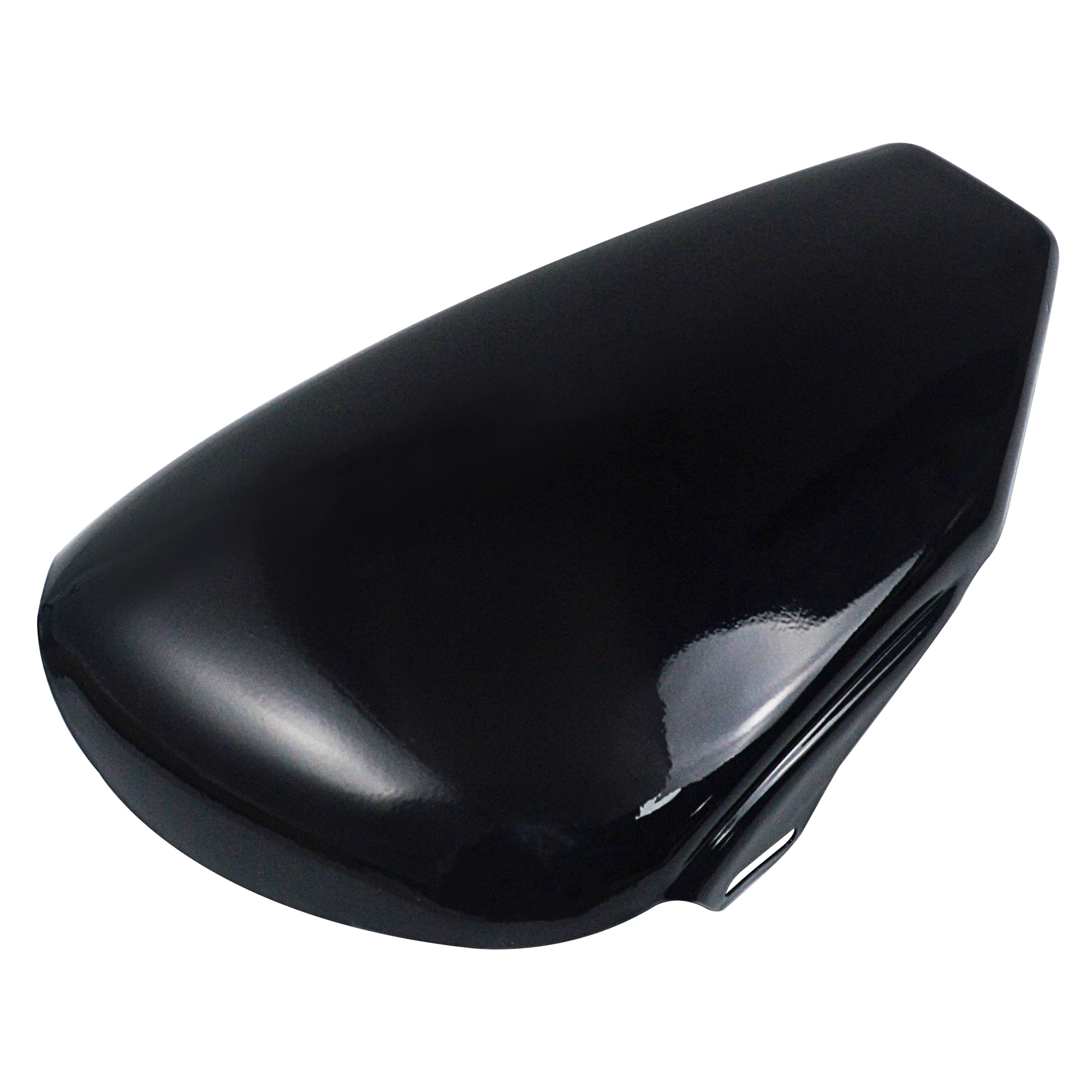 Motorcycle Left Battery Side Fairing Cover Steel Glossy Black For Harley Davidson Sportster Custom XL1200C Iron XL883N 2004-2013