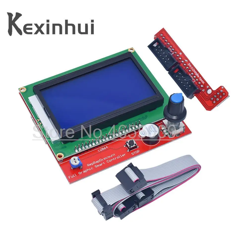 3D 2004 LCD 12864 Display 3D Printer Reprap Smart Adapter Controller Reprap Ramps 1.4 1.6 Mega2560 board 2004LCD Control