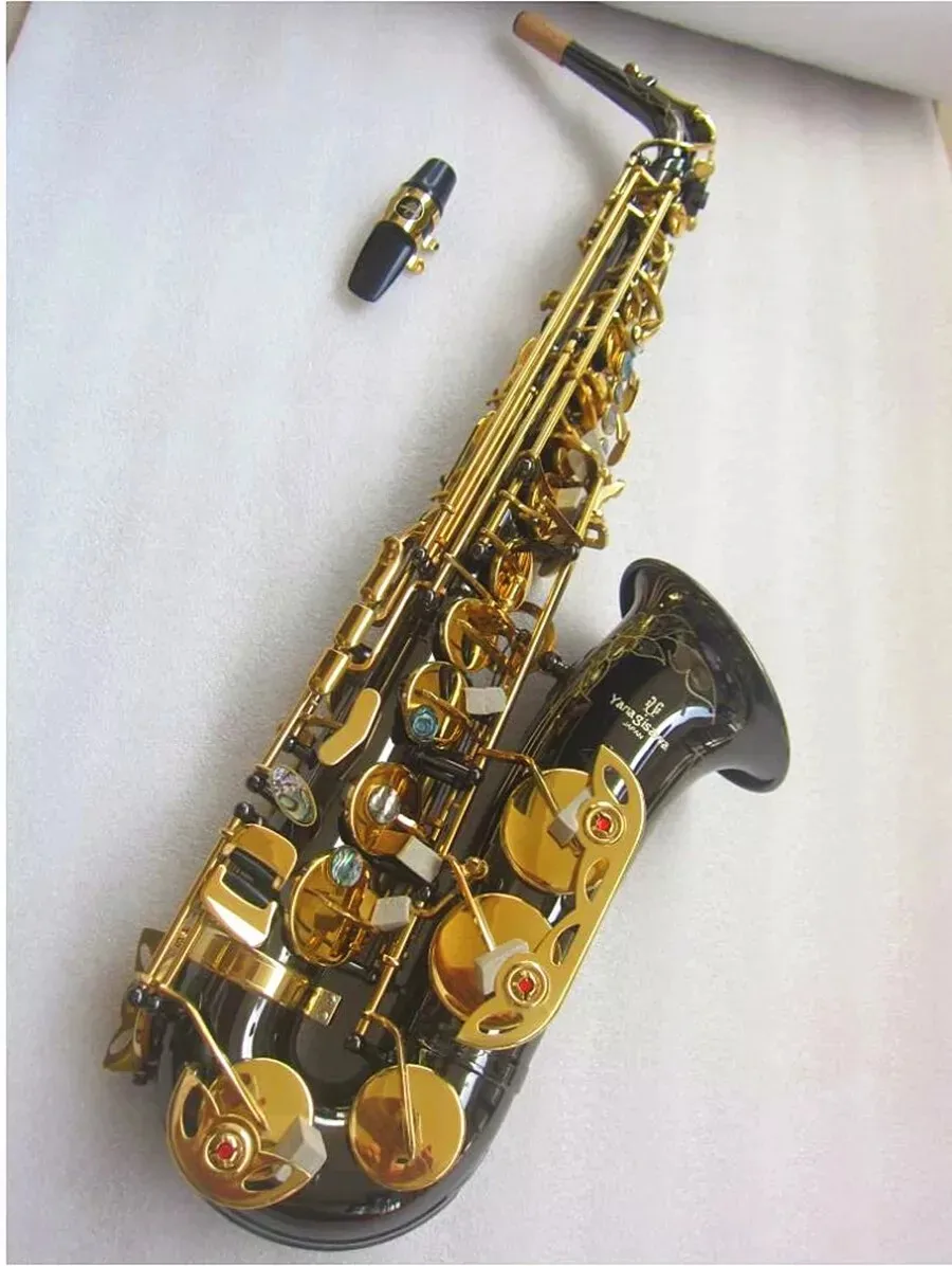 

New Alto Saxophone, A-991 E Flat playing paragraph Music Black Sax With Case