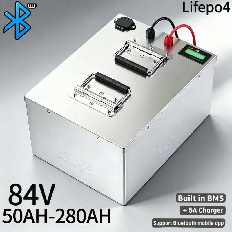 Versatile Multi‑Spec LiFePO4 Energy Storage Unit, Smart BMS With APP Monitoring Function, Extended‑Cycle Durable Cells For Off‑G