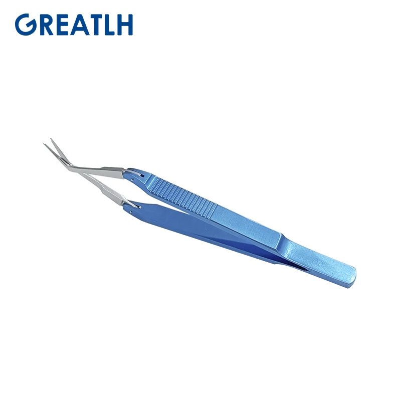 Ophthalmology Scissors Titanium Lens Removing Scissors 11.3cm Ophthalmic Tool