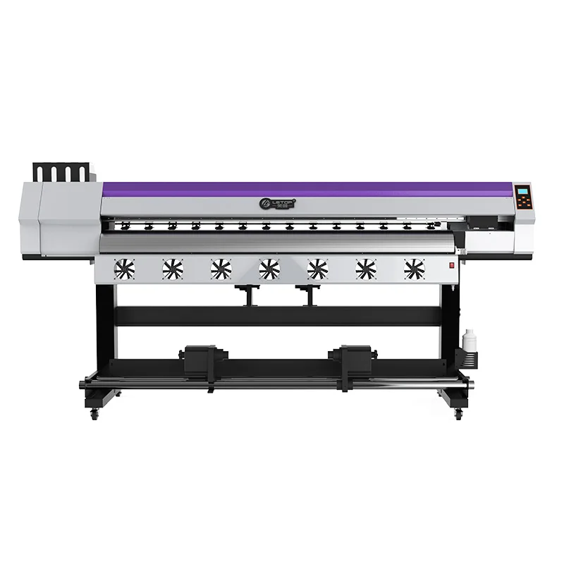 Canvas Weak Solvent Roll Digital Printing Plotter Inkjet Large 6ft Vinyl Sticker Printer Weak Solvent