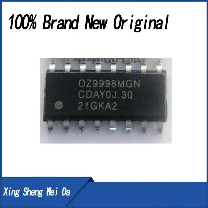 2-10PCSPCS/LOT OZ9998MGN OZ9998 SOP-16 SMD LCD backlight chip new in stock