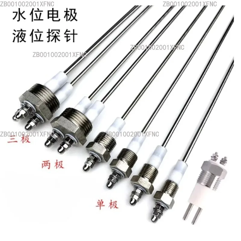 304 316 Stainless Steel Water Level Electrode Liquid Level Probe Sensor for Boiler