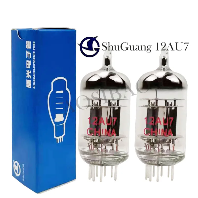 ShuGuang Vacuum Tube 12AX7 ECC83 12AU7 ECC82 12AT7 ECC81 EL84 12AX7B Tube Audio Valve For Amplifier Kit DIY Preamplifier Genuine