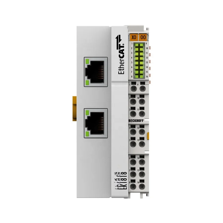 EK1818 EtherCAT coupler with integrated digital I/O 8 inputs + 4 outputs