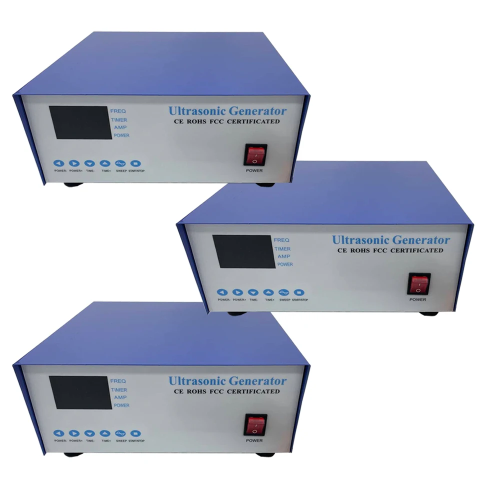 28khz Or 33khz Frequency Adjustment Ultrasonic Generator High Power 2200w Source