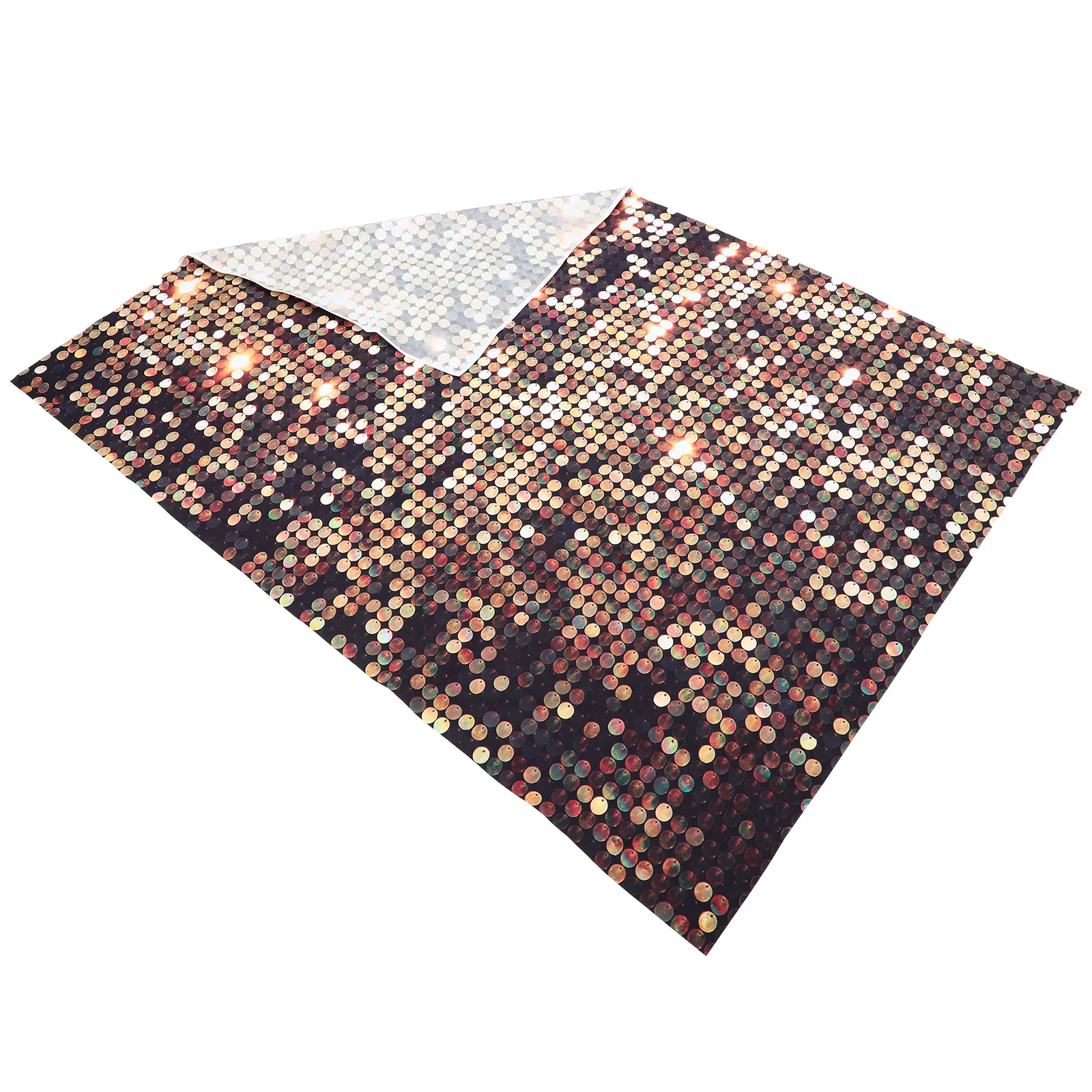 

Gold Sequin Backdrop Party Photography Decoration Foldable Wall Hanging Tapestry Birthday Wedding Photo Curtain Glitter