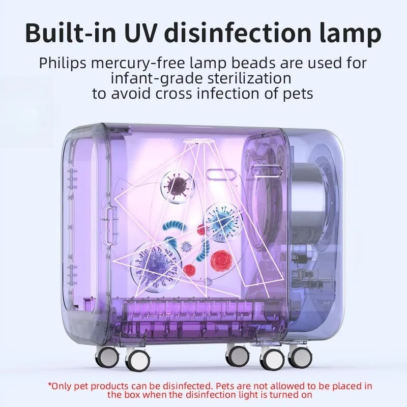 Luxury Plastic Commercial Pet Dryer for Dogs & Cats High Power Automatic Smart Dryer with Eco-Friendly Design Customized