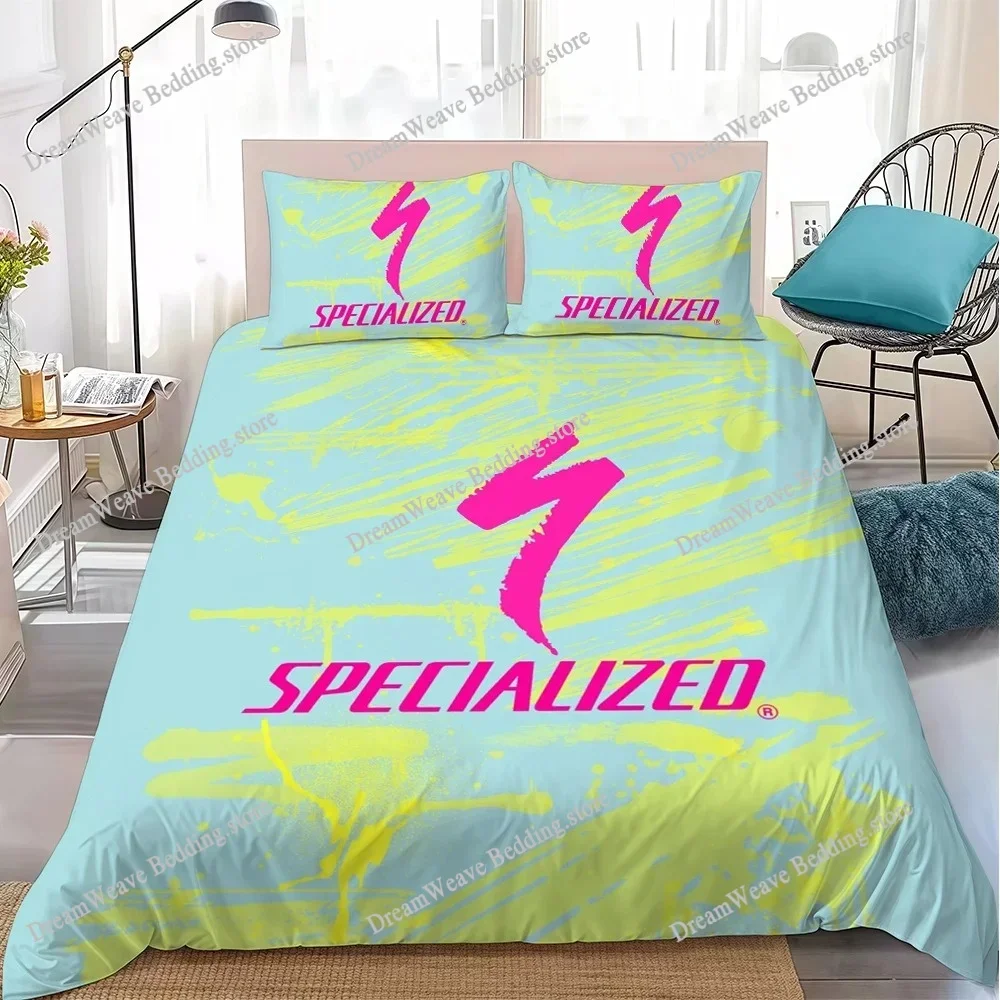 Fashion S-specializeds Duvet Cover Set Home Style Bedding Soft Laundry Cotton Bed Student Dormitory GiftFQH