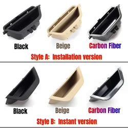 LHD RHD Interior Driver Door Pull Handle Armrest Panel Storage Box Cover For BMW X3 X4 F25 F26 2011 2012 2013 2014 2015 2016