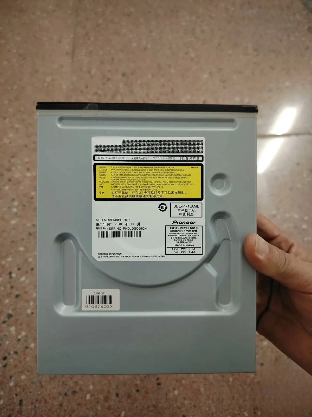 

Пальник Pioneer BD, встроенная записывающая DVD-панель для настольного компьютера, чтение и запись BD、DVD、CD