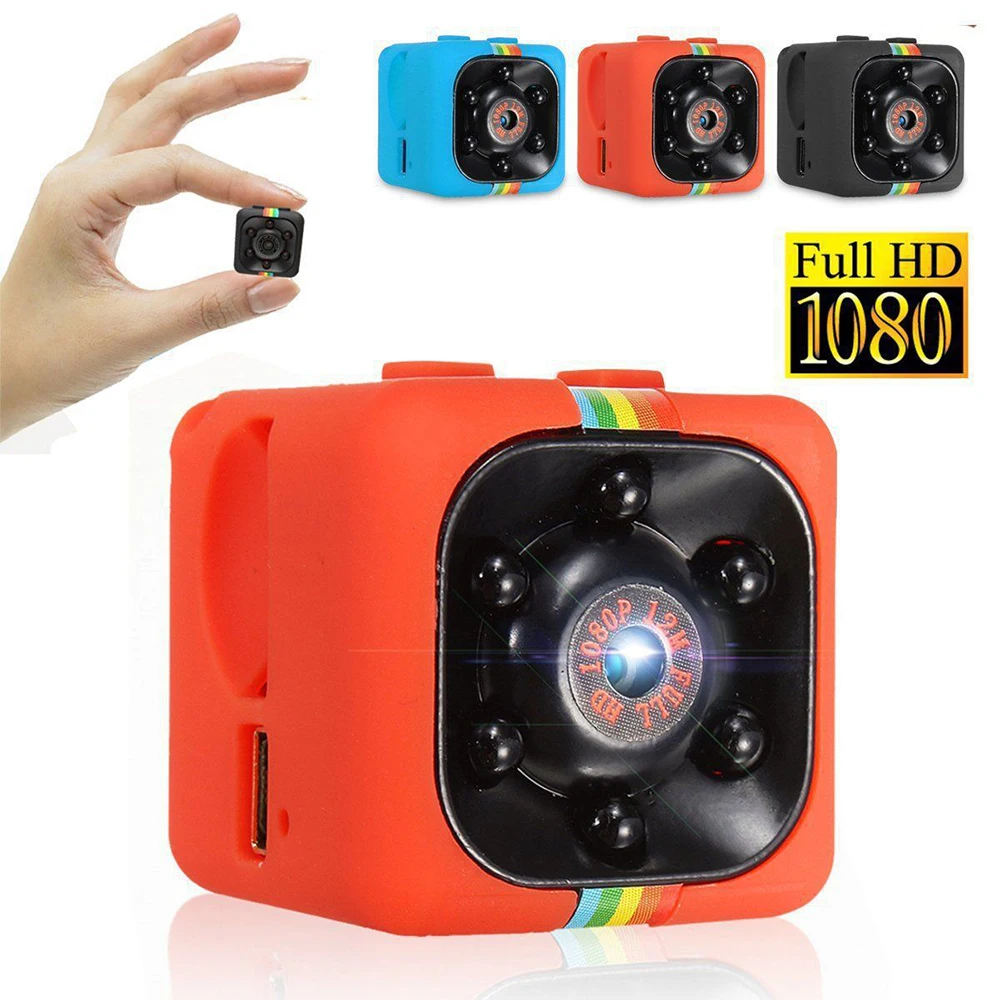 

SQ11 Small Camera High-Definition Night Vision 1080P Sports DV Aerial Camera Children's Camera Outdoor Camera