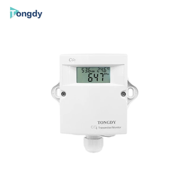 Air Monitoring Device Duct-Embedded CO2 Sensor Modbus RS485 Output Precise Monitoring Eco-Friendly Choice