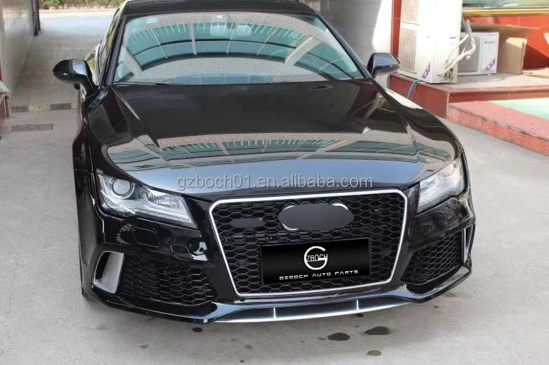 for  Favorable Price body kit For Audi A7 S7 face kit Modifications Rs7 2011-2015 taillights Front car Bumper With Grille