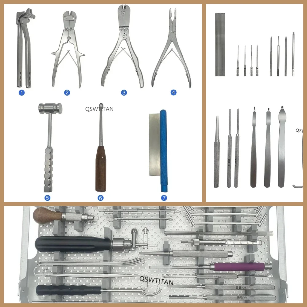 

Ортопедический медицинский базовый набор инструментов ALPS TPLO, запирающие пластины, набор ортопедических инструментов для животных, кошек, собак, медицинских наук