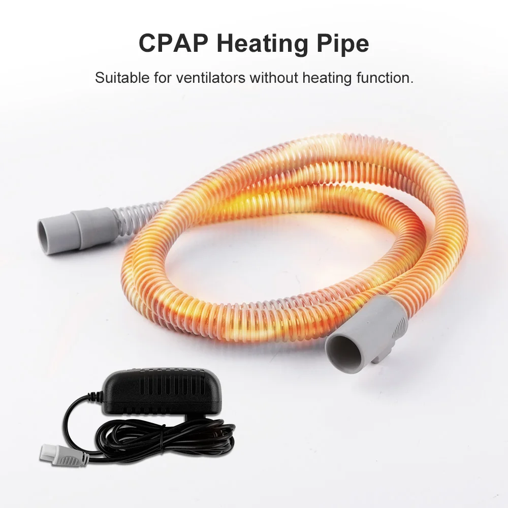 العالمي CPAP أنبوب ساخن التهوية خط أنابيب خرطوم للتهوية APAP BiPAP جهاز التنفس سخان أنابيب توقف التنفس أثناء النوم مكافحة الشخير #4