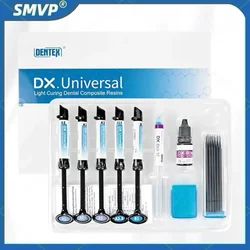 Dentex Dental Curing Light Glue Universal Composite Resin/Adhesive Bonding/Etch Gel Kit Orthodontic Bracket Adhesive Teeth