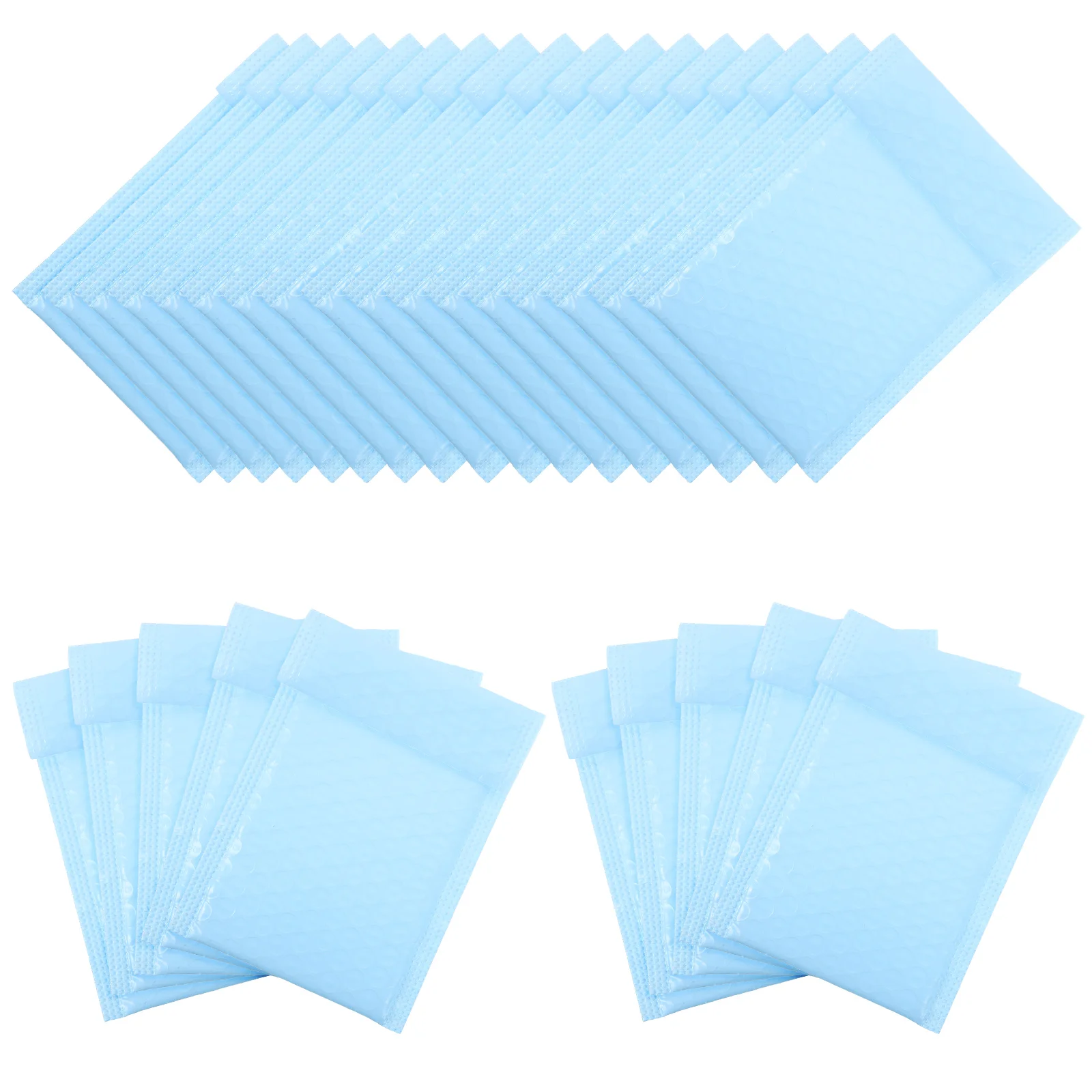 

100 Pcs Wrapping Package Bags Bags Small Bubble Mailers Delivery Pouches Shipping Supplies Sturdy Sealing Envelopes