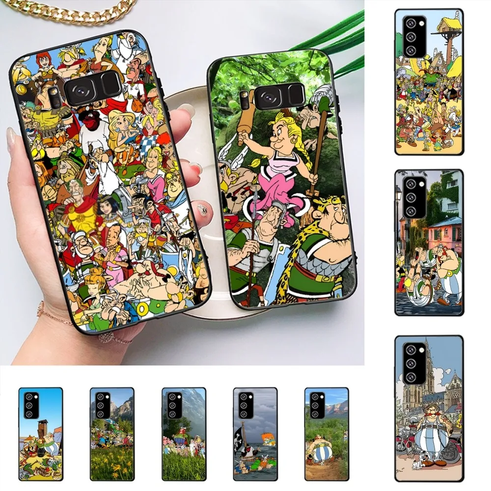 A-Asterix And Obelix Mousepad For Samsung J 7 plus 7core J7 neo J6 plus prime J6 J4 J5 Mobile Cover