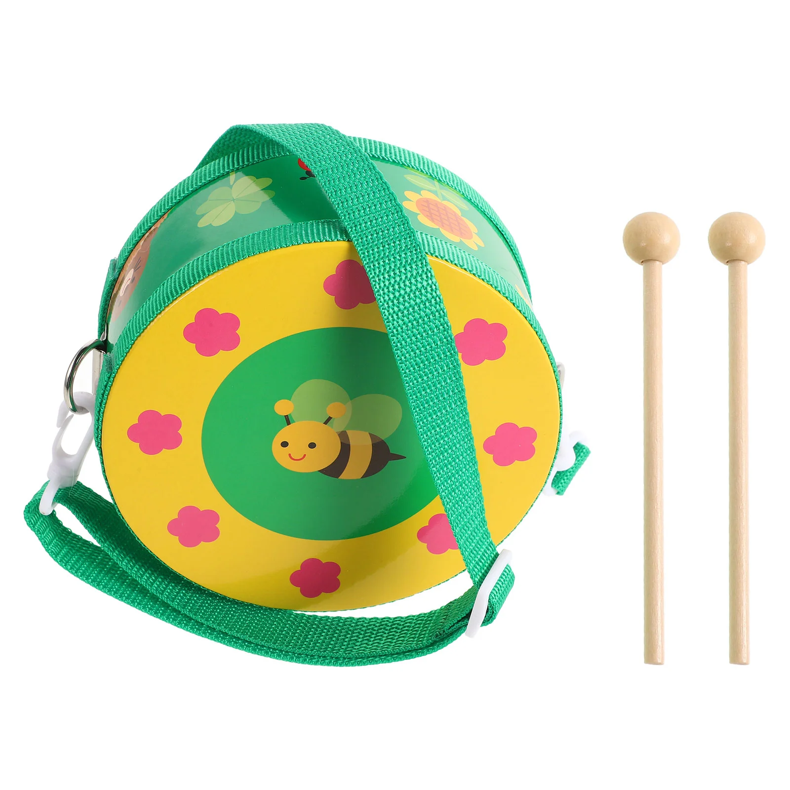 Tamburin Handtrommel Kleinkind Musikinstrumente Kinderspielzeug Kunststoff Percussion Holz