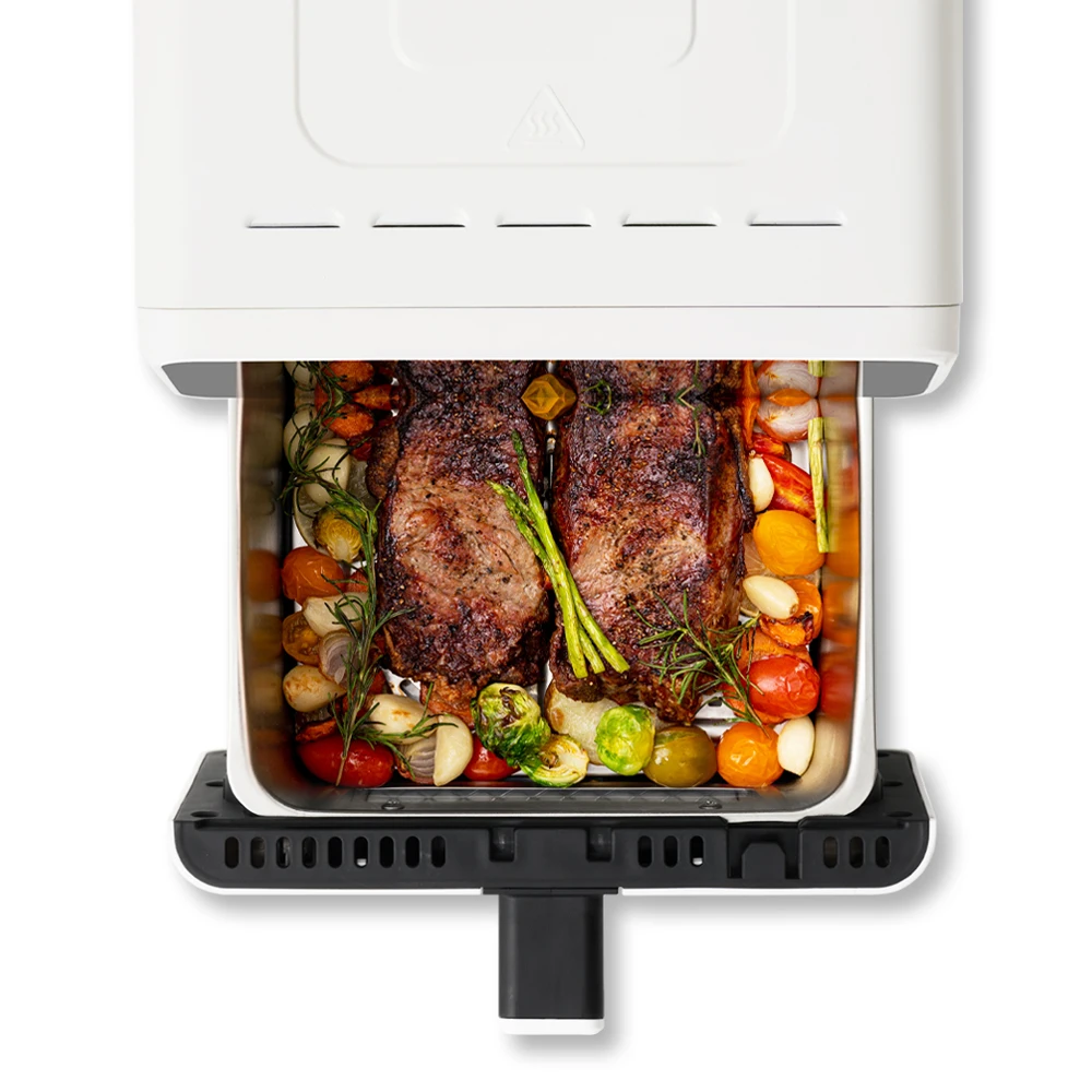 مقلاة هوائية من الفولاذ المقاوم للصدأ بالكامل من الجيل الرابع من إنيك iSA6L #3