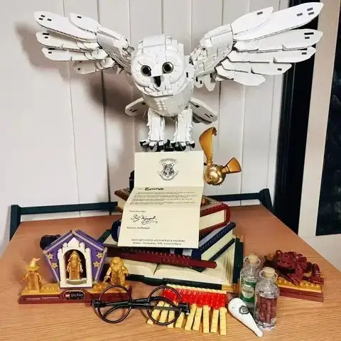 Nya 3010 delar samlarutgåva fågelmodell byggklossar 76391 jubileumspresent för vuxna julklapp 12 best sales Lego 75341 - №10