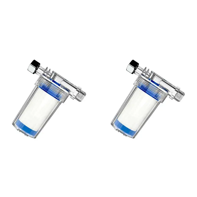 

2 PCS Filter Water Filter For Washing Machine Showerhead Filter Bath Household Water Purifier Toilet Water Filter-AT64