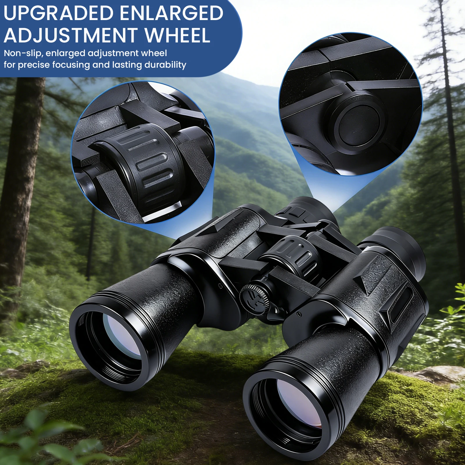 20x50 High Powered Binoculars Christmas Birthday Gifts for Men Waterproof Binocular for Bird Watching Travel Hunting Cruise